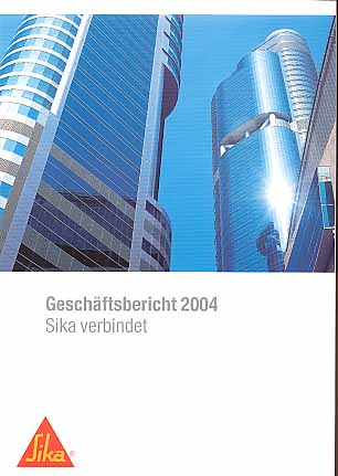 Rapport annuel Sika 2004